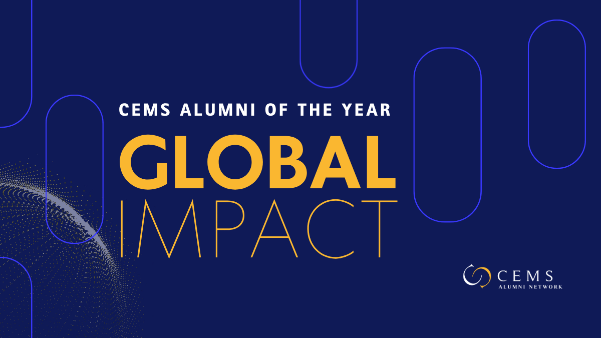 Alumni of the Year: Global Impact Award