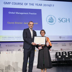 Course of the Year Award For Global Management Practice - Picture