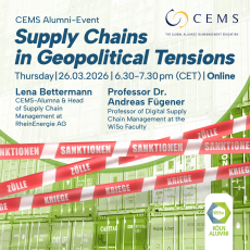 Supply Chains in Geopolitical Tensions