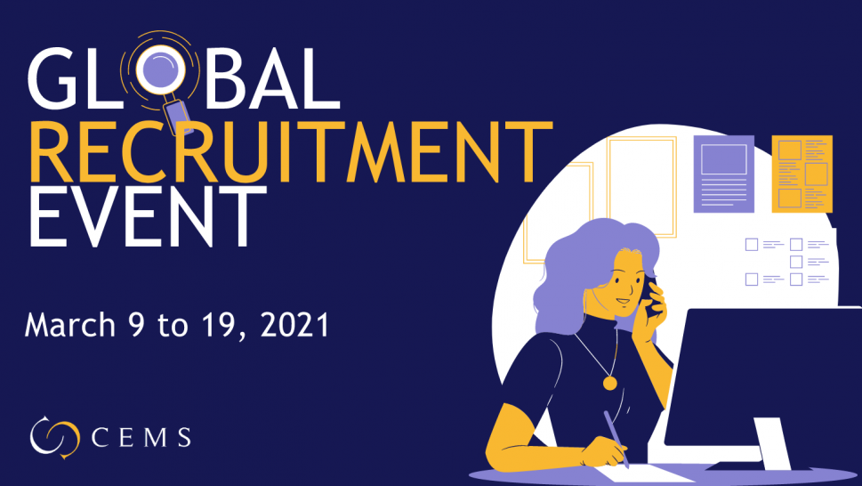 Global Recruitment Event - cems.org