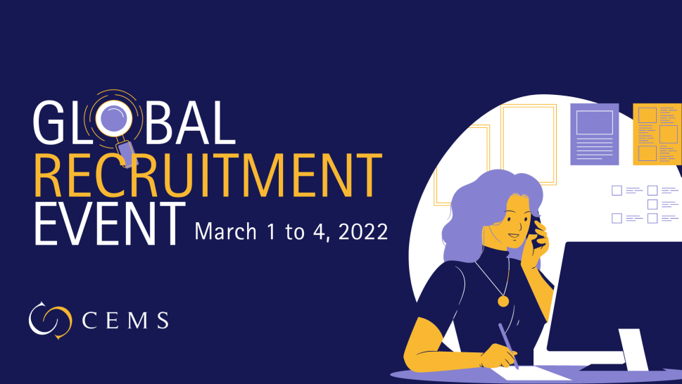 CEMS Global Recruitment Event 2022
