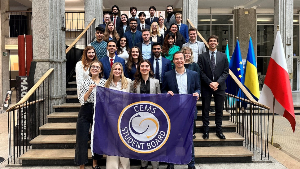 CEMS Student Board meeting in Warsaw, Poland 2023 