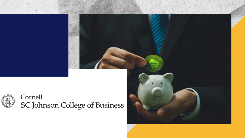 Cornell Research with impact on conservation finance