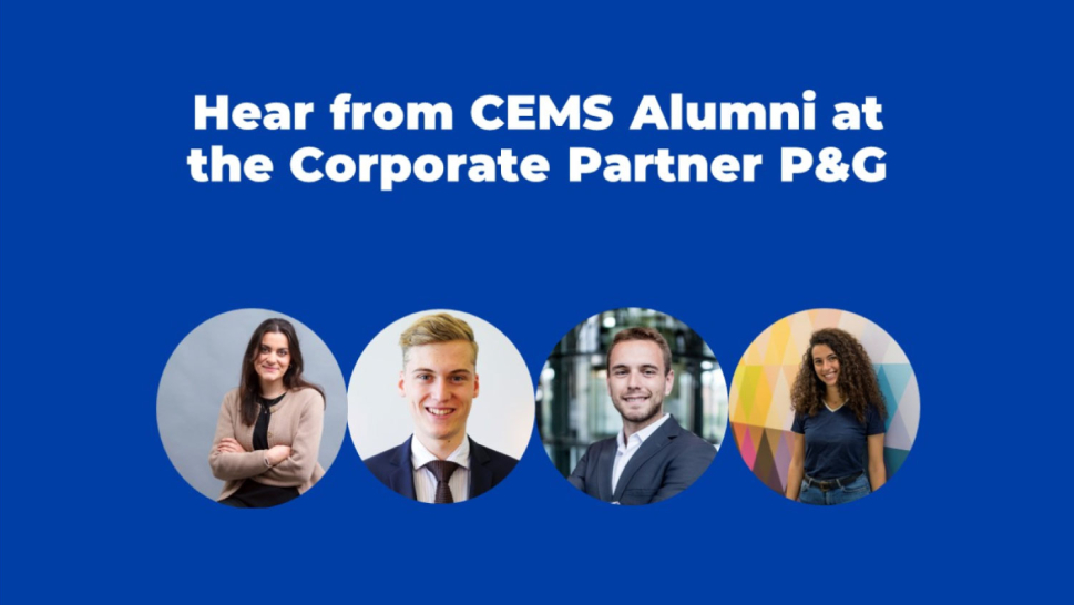 CEMS Alumni working at P&G