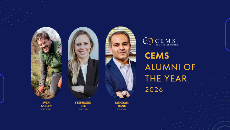 CEMS Alumni of the year 2026 