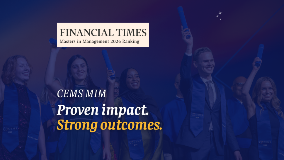 Financial Times Ranking 2026 - CEMS MIM