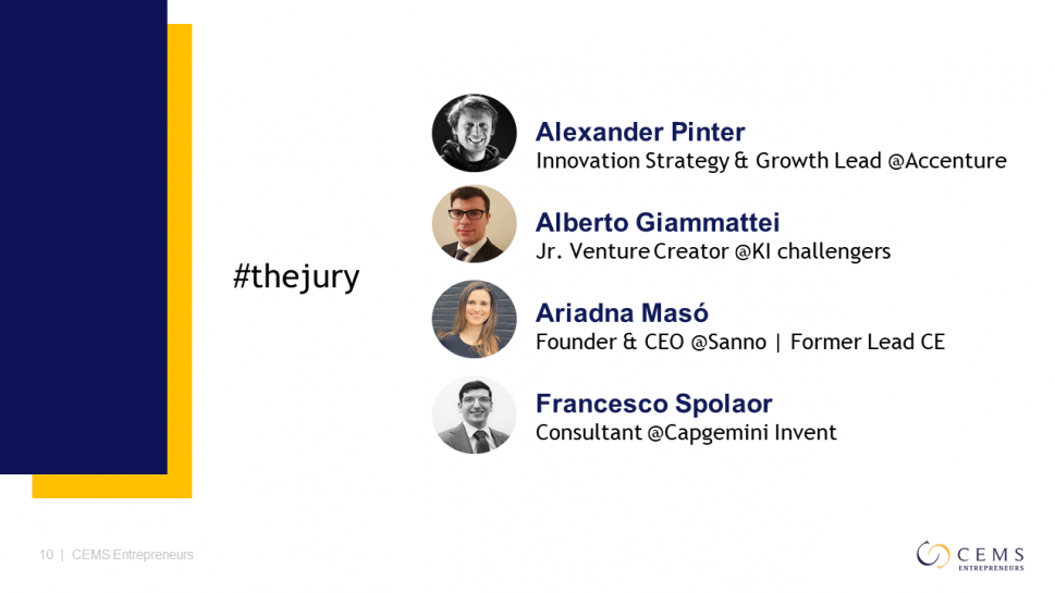 Start Up Challenge jury