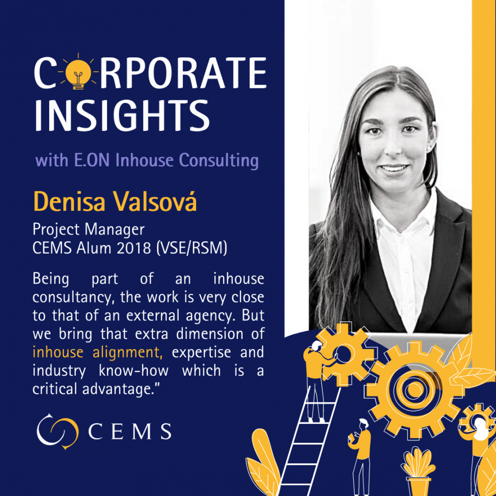 Denisa Valsová, Project Manager at E.ON Inhouse Consulting GmbH