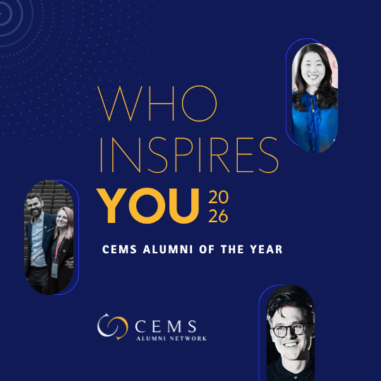 CEMS Alumni of the Year 2026