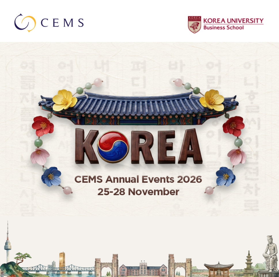 CEMS Annual Events 2026 - Korea, Seoul