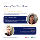 CWS_Making Your Voice Heard flyer5